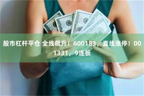 股市杠杆平仓 全线飙升!600183,直线涨停!001331,9连板